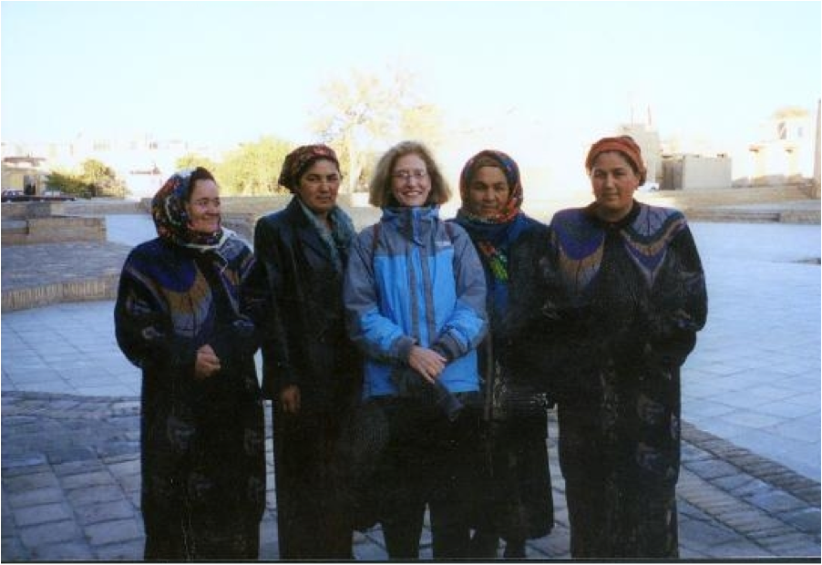 Phyllis Stoller in Uzbekistan  